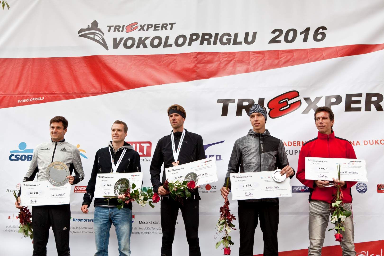 Nejlepších pět mužů TRIEXPERT Vokolo príglu 2016